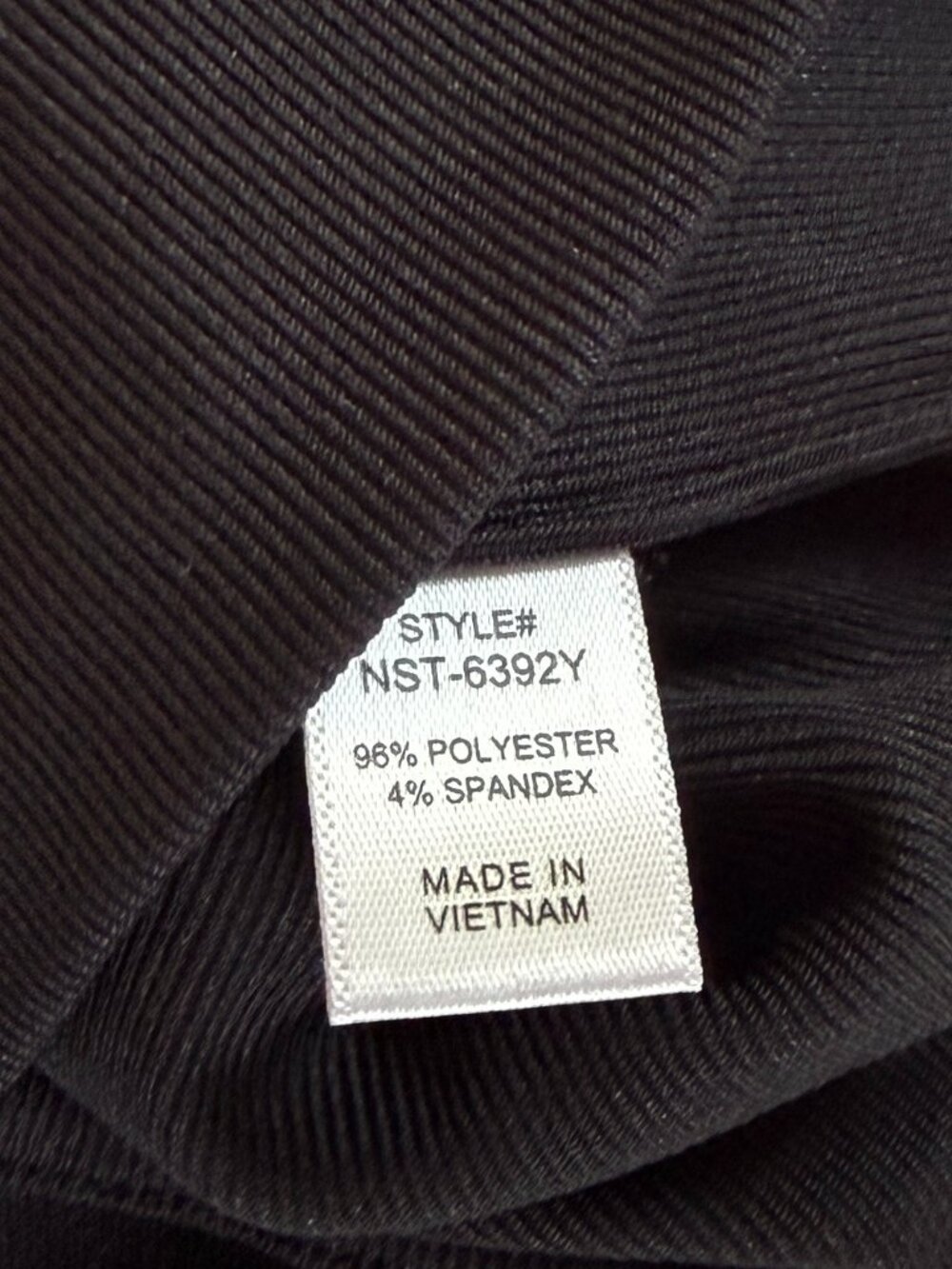 Fancy Dressy Stretchy Double Layered Ribbed Slightly Cropped Yoga Tank Top - Picture 7 of 8